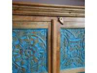 Armadio in legno Armadio  etnico   intarsi  india  a marchio Nuovi mondi collection scontato -37%