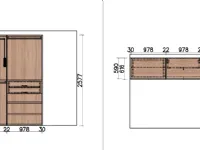 Armadio Armadio modello manhattan Pianca con ante battenti SCONTATO a PREZZI OUTLET