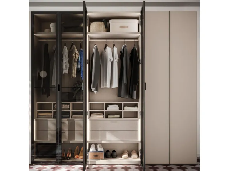 Armadio con ante battentimodernoArmadio night 27 Orme a prezzo scontato