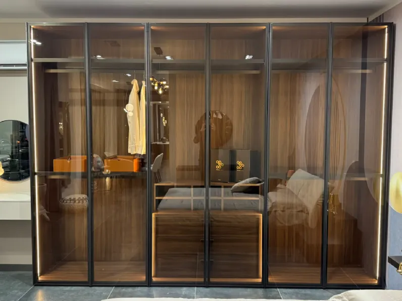 Armadio di Orme modello Glass in vetro con sconto -50%