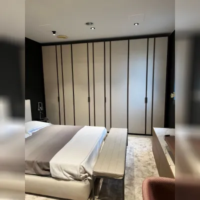 Armadio ante battenti in legno Gliss master blend di Molteni & c