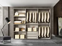 Armadio di Mcsmobili modello Grace in laminato materico con sconto -53%