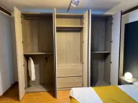 Armadio di Pianca modello Nastro in laminato materico con sconto -25%