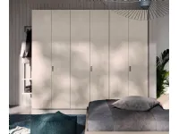 Armadio moderno Armadio a 6 ante con libreria laterale in promo-sconto del 40% di Orme a PREZZO OUTLET -37%