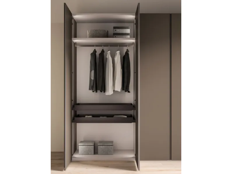 Armadio con ante battenti modello Armadio battente orme night 11 scontato del 40%