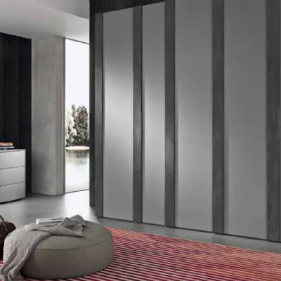 Armadio con ante battenti�moderno�Armadio mod. plisse' Mab a prezzo ribassato