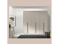 Armadio Armadio mod.town a 6 ante colore cashemere in promo-sconto del 40% realizzato in laminato opaco di Gierre mobili scontato -37%