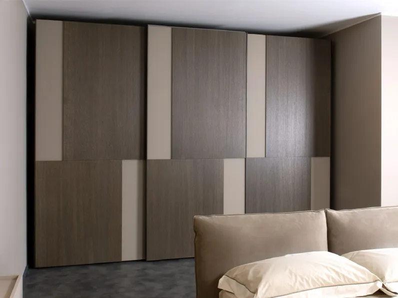 Armadio Cubik player outlet Diotti.com con ante scorrevoli SCONTATO a PREZZI OUTLET