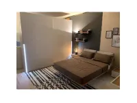 Armadio con ante scorrevoli Cemento a prezzo scontato