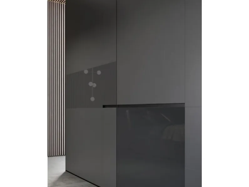 Armadio moderno Crea 2 Pianca con uno sconto imperdibile