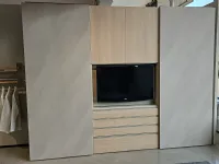 Armadio Armadio ibrido tomasella vista realizzato in laminato materico di Tomasella scontato -35%