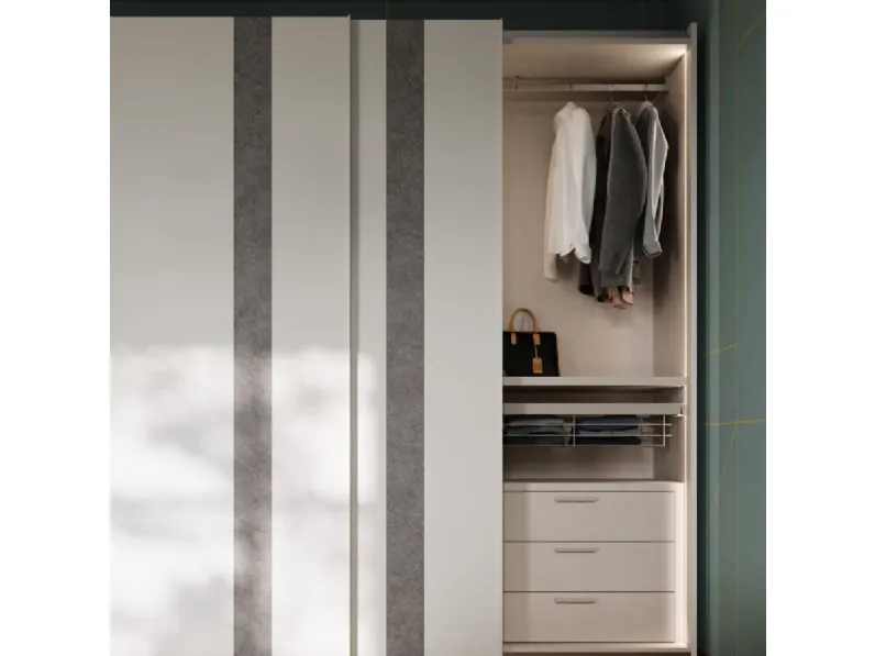 Armadio con ante scorrevoli modello Armadio night 47 scontato del 40%