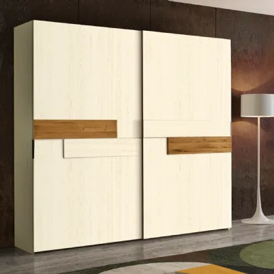 Armadio con ante scorrevolimodernoRovere essence  Collezione esclusiva a prezzo scontato