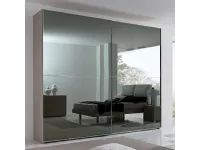 Armadio moderno Armadio a 2 ante scorrevoli  mod glass di S75 a PREZZO OUTLET -41%