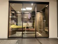 Armadio con ante scorrevolimodernoBen flat Novamobili a prezzo ribassato