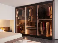 Armadio di Diotti.com modello Boutique player 01 outlet in vetro con sconto -56%