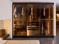 Armadio di Diotti.com modello Boutique player 01 outlet in vetro con sconto -56%