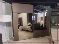 Armadio di Mobilgam modello Quadra in laccato opaco con sconto -25%