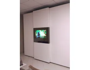 Armadio con ante scorrevoli moderno Wall tv Maronese a prezzo scontato