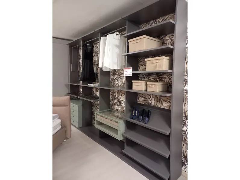 Armadio con cabina armadio Flexo a prezzo ribassato