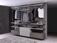 Armadio con cabina armadio modello Betis outlet  cabina armadio scontato del 40%