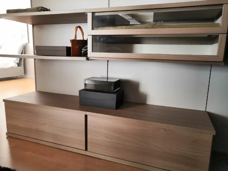 Armadio con cabina armadiomodernoWood Corazzin a prezzo scontato