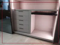 Armadio moderno Crystal di Novamobili a PREZZO OUTLET -35%