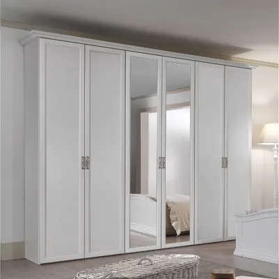 Armadio Dalila mirror Collezione esclusiva con ante battenti SCONTATO a PREZZI OUTLET