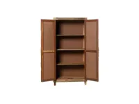 Armadio di Outlet etnico modello Armadio 2 ante walden in legno con sconto -34%