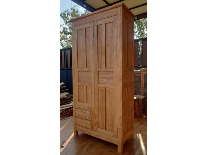Armadio 90 teak di Outlet etnico in OFFERTA OUTLET