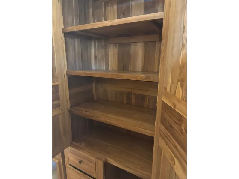 Armadio 90 teak di Outlet etnico in OFFERTA OUTLET