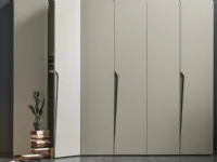 Armadio con ante battenti�design�Armdio anta liscia composizione 322 Tomasella a prezzo scontato