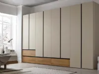 Armadio in laminato materico Modula  a marchio Tomasella scontato -36%