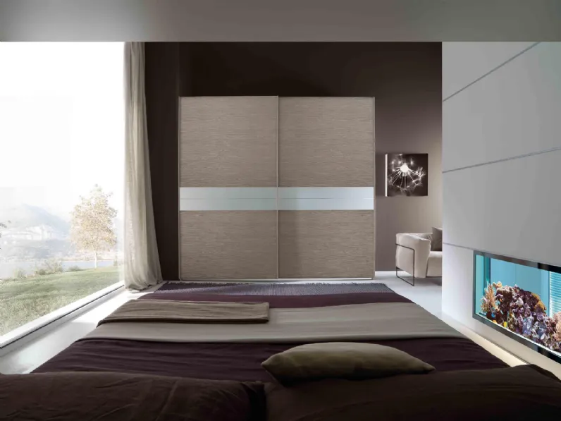 Armadio design Mottes mobili armadio maxi atlante rovere grigio Artigianale PREZZI OUTLET