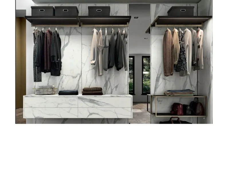 Armadio di Md work modello Stone luxury in legno con sconto -42%
