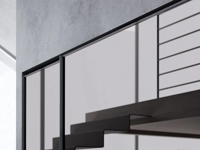 Armadio Telaino realizzato in specchio di Spagnol cucine scontato -32%