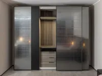 Armadio con ante scorrevolimodernoCase glass player outlet Diotti.com a prezzo scontato