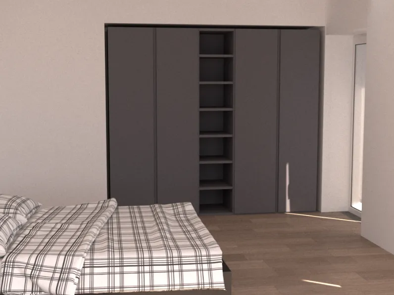 Armadio di Ferrimobili modello Armadio  in laminato opaco con sconto -52%