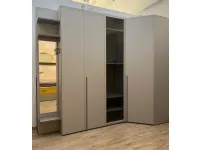 Armadio di Moretti compact camerette modello Armadio cabina armadio perla  in laminato materico con sconto -37%