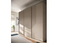 Armadio ante scorrevoli in laminato opaco 044 di Orme
