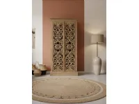 Armadio con ante battenti modello Armadio dispensa teak sbiancato scontato del 30%