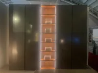 Armadio di Sangiacomo modello Sinua  in laminato materico con sconto -40%