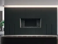 Armadio ante battenti in laminato materico modello Diana di Artigianale 