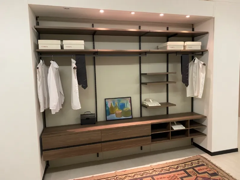 Armadio moderno Flexy easy di Zalf a PREZZO OUTLET -30%