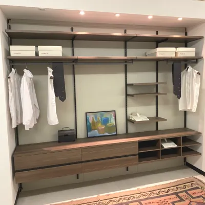 Armadio moderno Flexy easy di Zalf a PREZZO OUTLET -30%