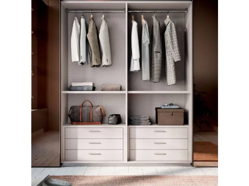 Armadio moderno Francesco di Orme a PREZZO OUTLET -31%