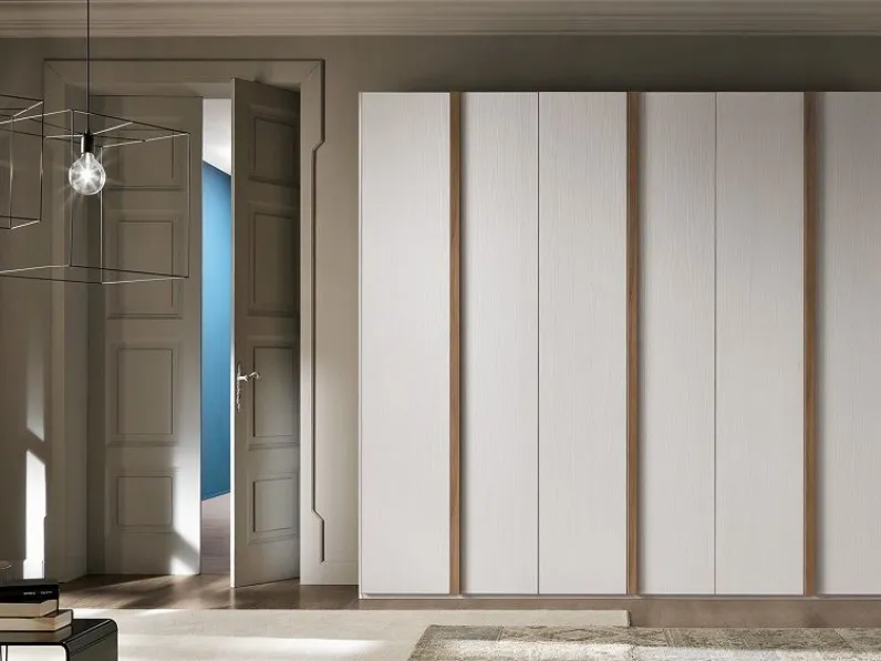 Armadio in laminato materico Armadio a 6 ante mod.abaco in promo-sconto del 50% a marchio Gierre mobili scontato -48%