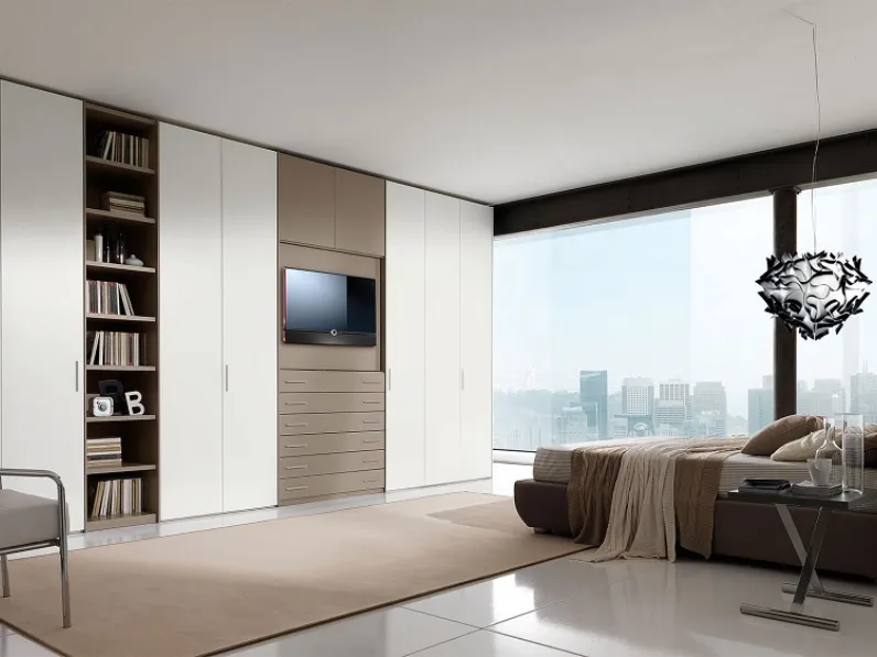 Armadio moderno Armadio porta-tv mod.blue moon di giessegi scontato del 35% di Giessegi a PREZZO OUTLET -41%