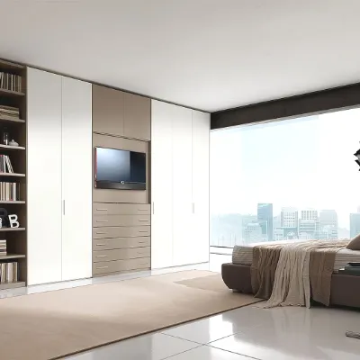 Armadio moderno Armadio porta-tv mod.blue moon di giessegi scontato del 35% di Giessegi a PREZZO OUTLET -41%