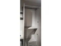 Armadio modello Golf due moduli di Colombini casa in laminato opaco 